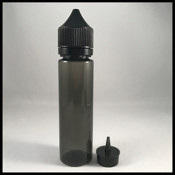 Black 60ml Gorilla Bottles With Childproof Tamper Cap And Long Thin Tip Dropper Fat Unicorn Bottles