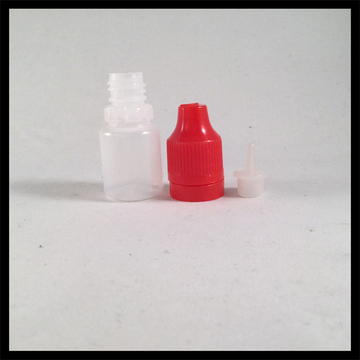 5ml PE Plastic Eye Dropper Bottles With Childproof Tamper Cap And Needle Tips E Liquid Bottles